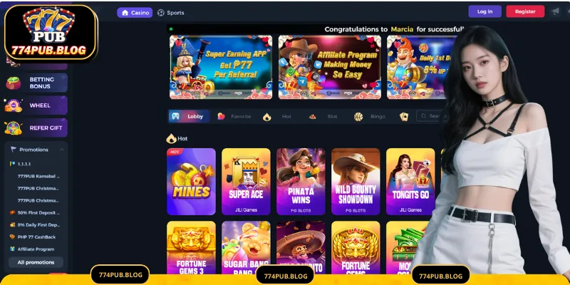 774PUB: Ang Pinakamahusay na Online Casino sa Pilipinas (PAGCOR)