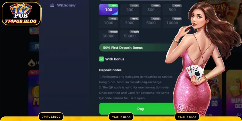 Hakbang-hakbang na Proseso Upang Mag deposit sa 774PUB