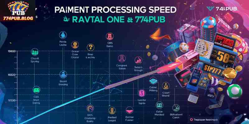 Both VIP777 and 774pub perform well in payment processing speed compared to many competitors